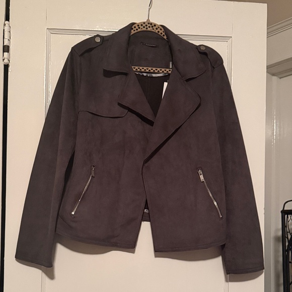 T Tahari Jackets & Blazers - Women's Moto Jacket